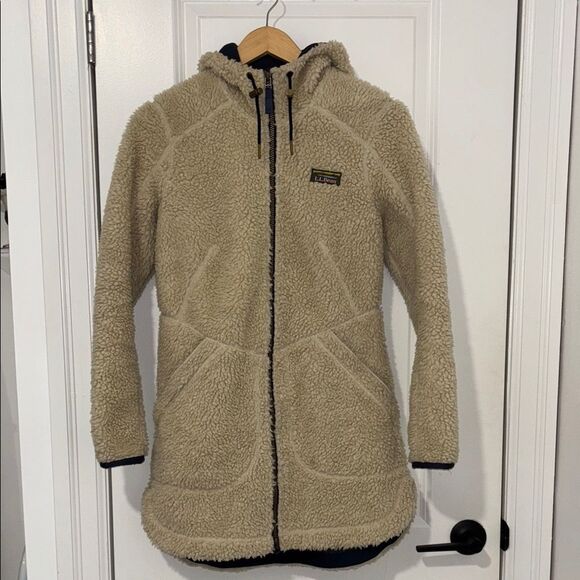 L.L.Bean Mountain Pile Fleece Coat - Picture 6 of 11